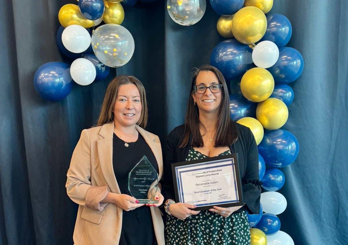 L-R-Clare-Meighen,-people-and-culture-manager-at-Remarkable-Autism,-and-Susie-Grubert,-Head-of-therapy-and-clinical-services-at-Sundial-Therapy